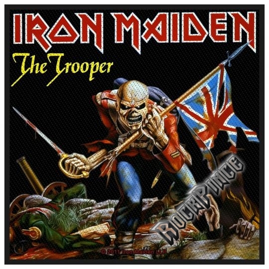 Iron Maiden - The Trooper - kisfelvarró - SP2524