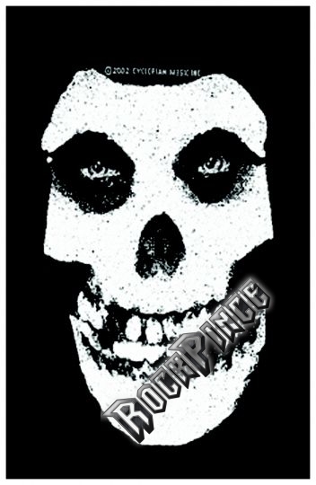 Misfits - White Skull - kisfelvarró - SP1640