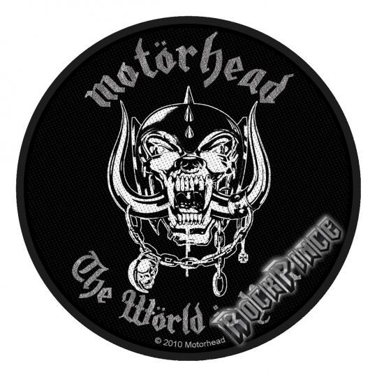 Motörhead - The Woerld Is Yours - kisfelvarró - SP2553