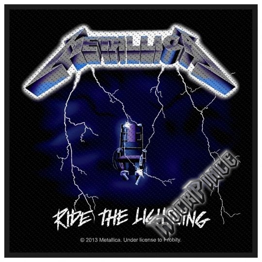 Metallica - Ride The Lightning - kisfelvarró - SP2724