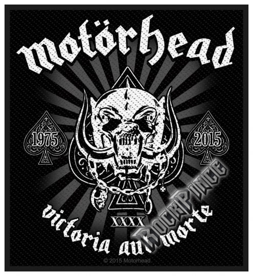 Motörhead - Victoria aut Morte 1975-2015 - kisfelvarró - SP2831