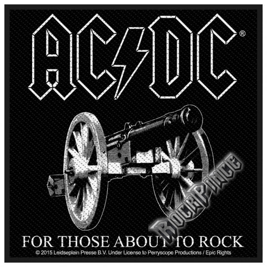 AC/DC - For Those About to Rock - kisfelvarró - SP2827
