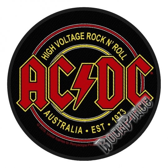 AC/DC - High Voltage Rock n Roll - kisfelvarró - SP2820