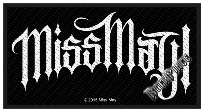 Miss May I - Logo - kisfelvarró - SP2819