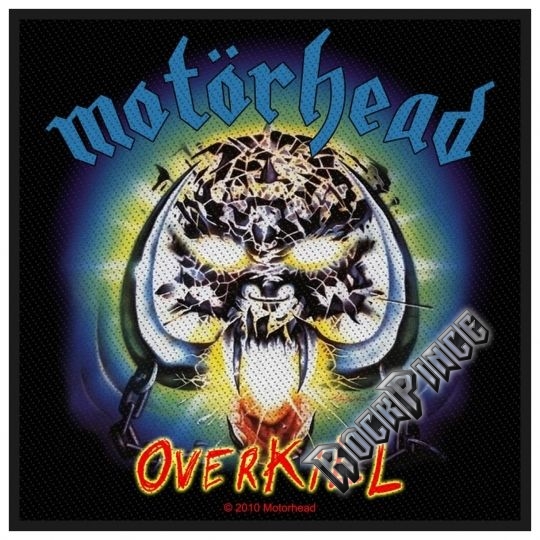 Motörhead - Overkill - kisfelvarró - SP2484