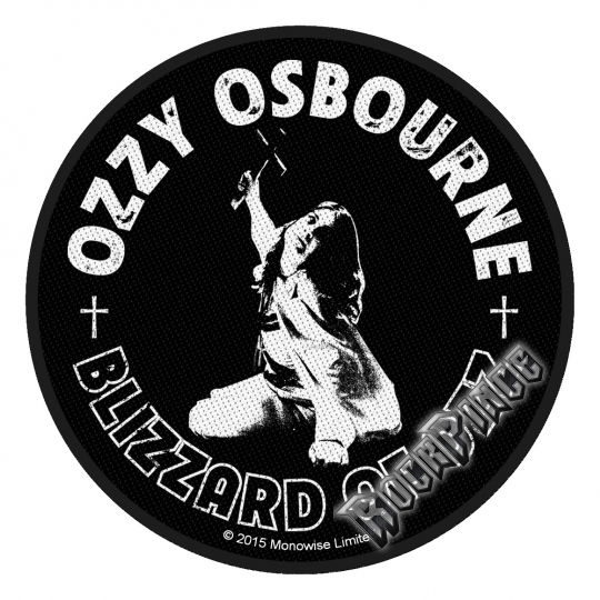Ozzy Osbourne - Blizzard Of Ozz - kisfelvarró - SP2812
