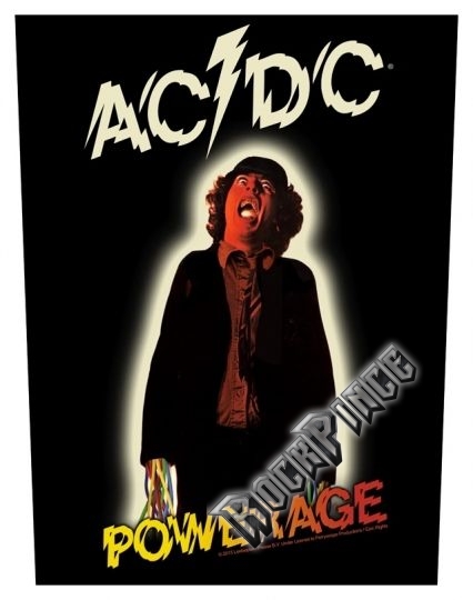AC/DC - Powerage - hátfelvarró - BP1010