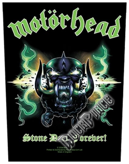 Motörhead - Stone Deaf Forever - hátfelvarró - BP809