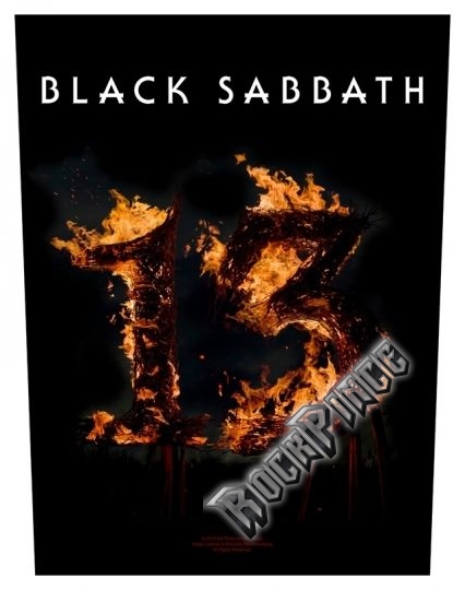 Black Sabbath - 13 - hátfelvarró - BP970