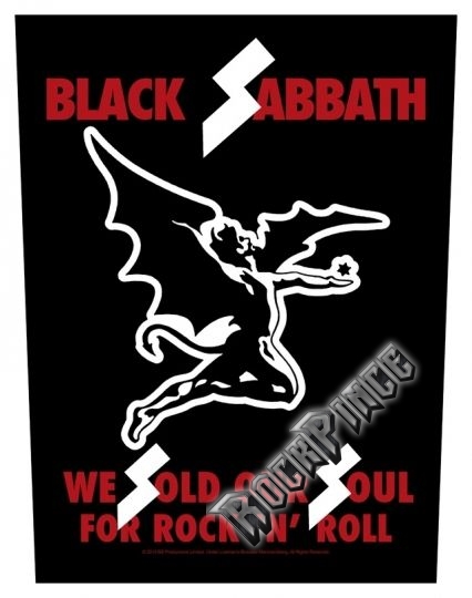Black Sabbath - Sold our Soul - hátfelvarró - BP969 / BP0969