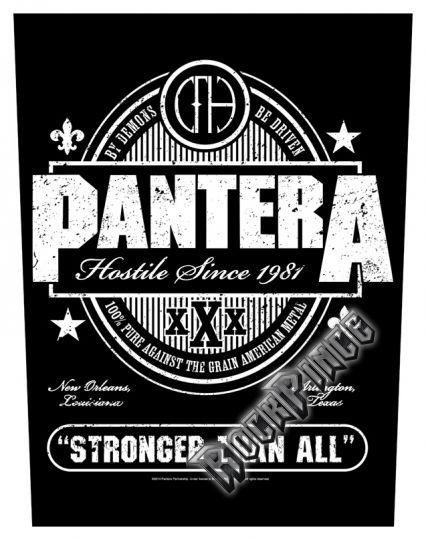 Pantera - Stronger Than All - hátfelvarró - BP967 / BP0967