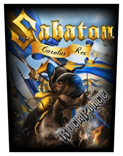 Sabaton - Carolus Rex - hátfelvarró - BP898 / BP0898