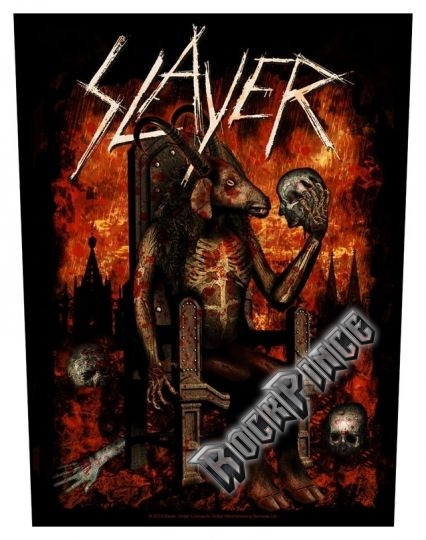 Slayer - Devil On Throne - hátfelvarró - BP950 / BP0950