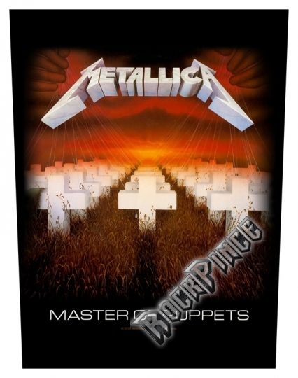Metallica - Master Of Puppets - hátfelvarró - BP945 / BP0945
