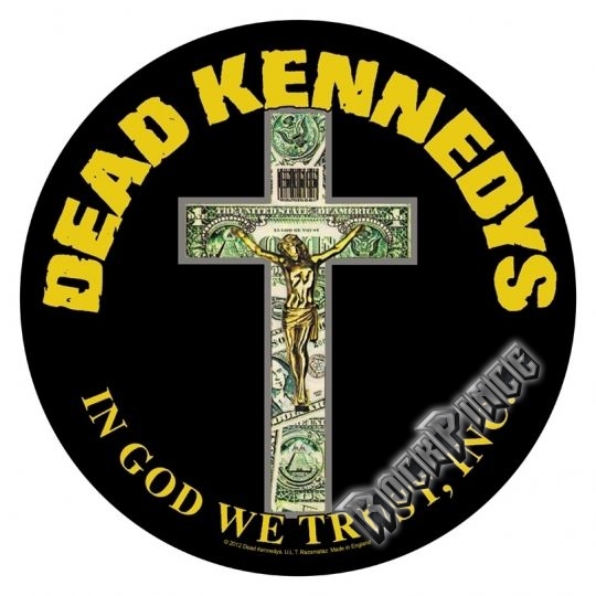 Dead Kennedys - In God We Trust - hátfelvarró - BP914