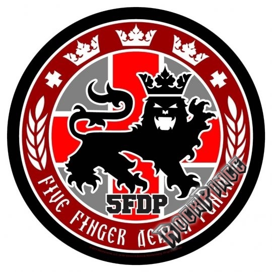 Five Finger Death Punch - Round Logo - hátfelvarró - BP987