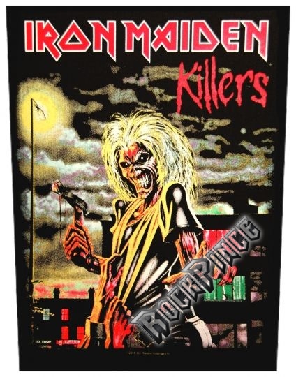 Iron Maiden - Killers - hátfelvarró - BP826 / BP0826