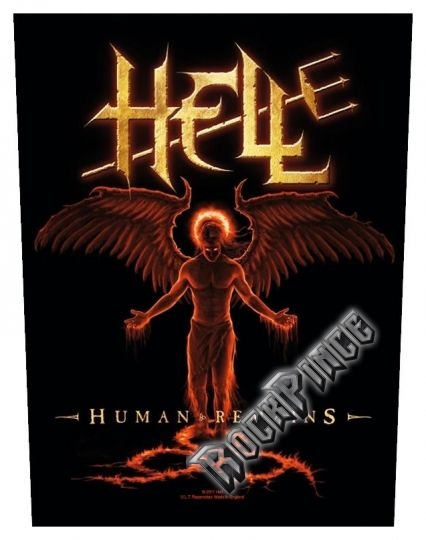 Hell - Human Remains - hátfelvarró - BP850