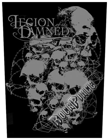 Legion Of The Damned - Skulls - hátfelvarró - BP771