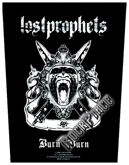 Lost Prophets - Burn Burn - hátfelvarró - BP682