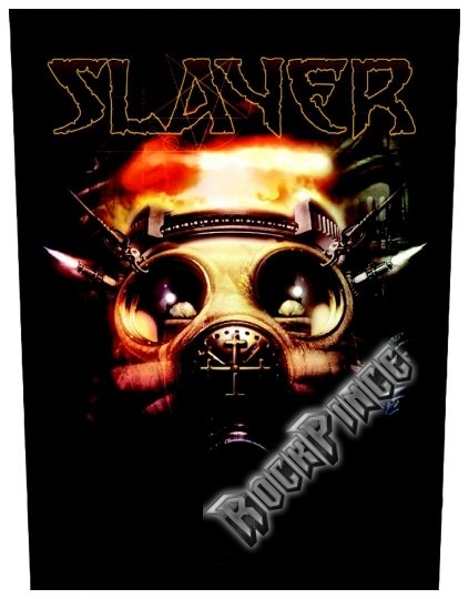 Slayer - Mask Face - hátfelvarró - BP675