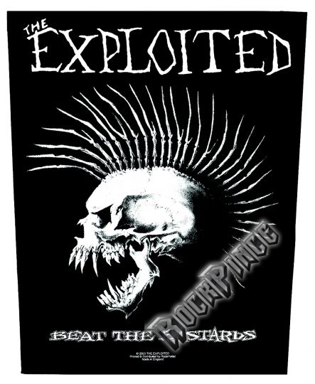 The Exploited - Beat The Bastards - hátfelvarró - BP632 / BP0632
