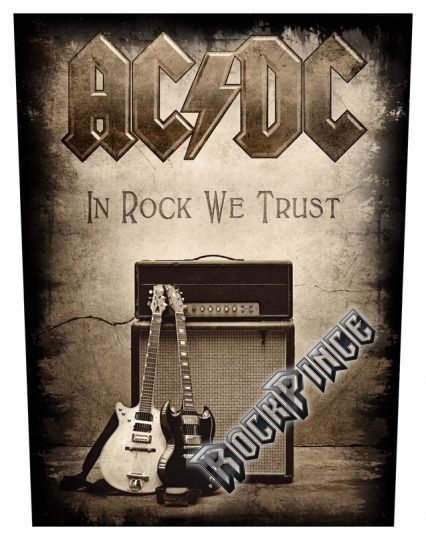 AC/DC - In Rock We Trust - hátfelvarró - BP1015