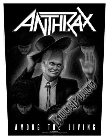 Anthrax - Among The Living - hátfelvarró - BP981 / BP0981