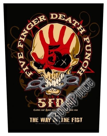 Five Finger Death Punch - Way Of The Fist - hátfelvarró - BP881 / BP0881