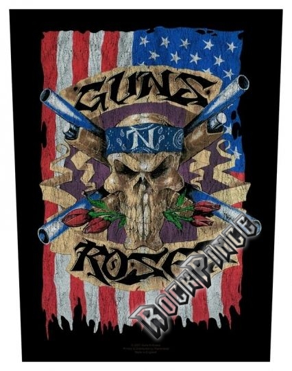 Guns N' Roses - Flag - hátfelvarró - BP886 / BP0886