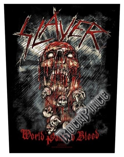 Slayer - World Painted Blood - hátfelvarró - BP862 / BP0862