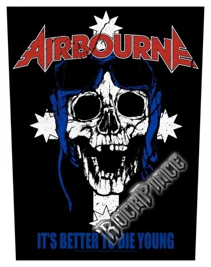 Airbourne - It's Better To Die Young - hátfelvarró - BP912