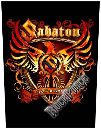 Sabaton - Coat Of Arms - hátfelvarró - BP818 / BP0818