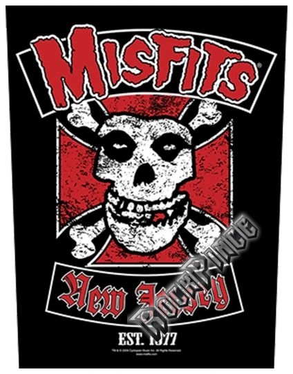 Misfits - Biker - hátfelvarró - BP791 / BP0791