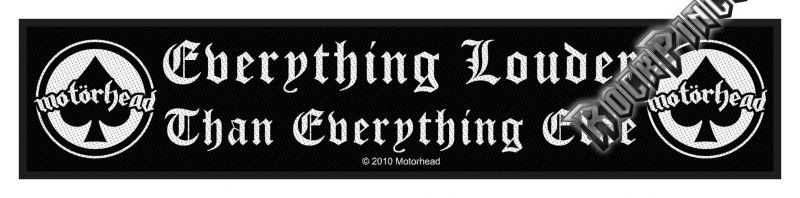 Motörhead - Everything Louder (Superstrip) - kisfelvarró - SS170