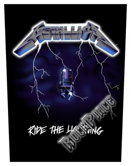 Metallica - Ride The Lightning - hátfelvarró - BP944 / BP0944