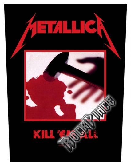 Metallica - Kill Em All - hátfelvarró - BP943 / BP0943