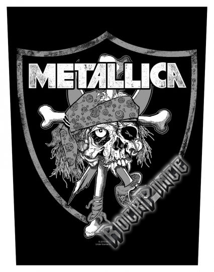 Metallica - Raiders Skull - hátfelvarró - BP940 / BP0940