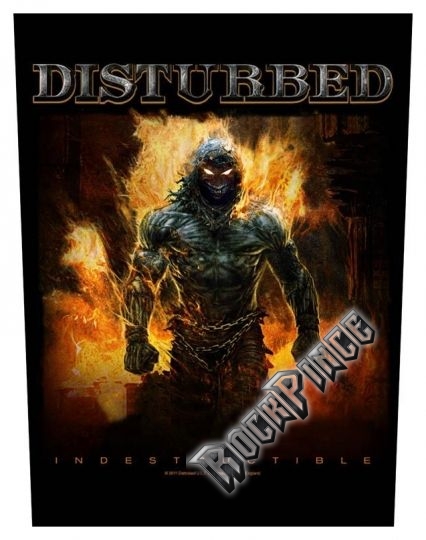 Disturbed - Indestructible - hátfelvarró - BP883 / BP0883