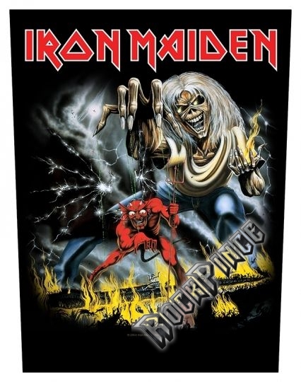 Iron Maiden - Number of the Beast - hátfelvarró - BP827 / BP0827