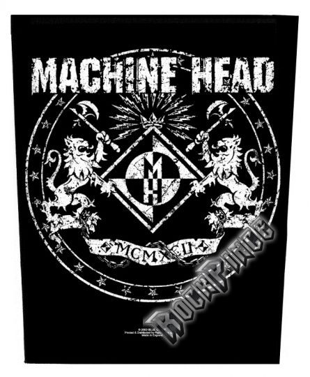 Machine Head - Crest - hátfelvarró - BP644 / BP0644