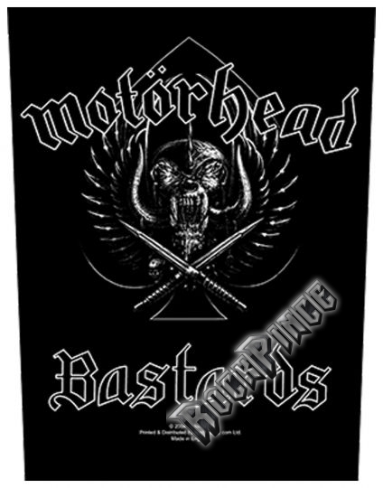 Motörhead - Bastards - hátfelvarró - BP811 / BP0811