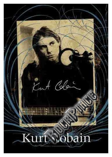 Kurt Cobain - poszterzászló - POS903