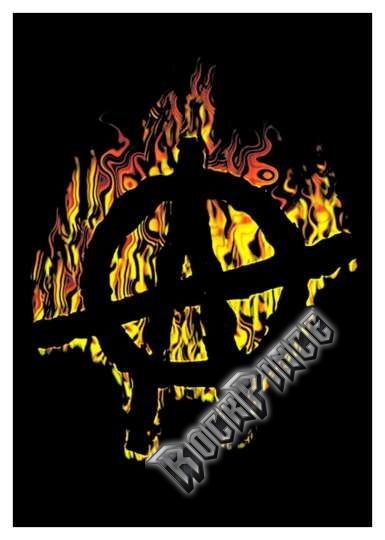 Burning Anarchy - poszterzászló - POF120