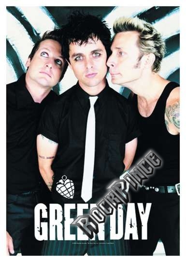 Green Day - poszterzászló - POS763