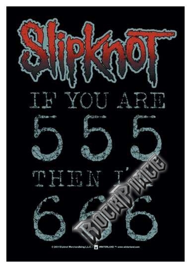 Slipknot - poszterzászló - POS381