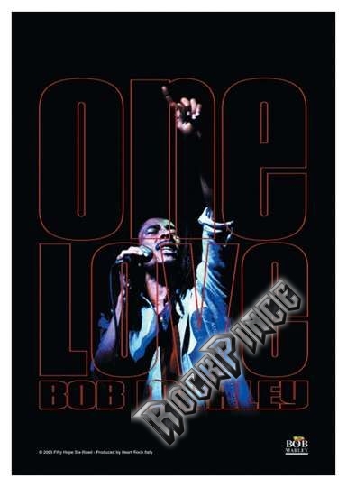 Bob Marley - poszterzászló - POS668