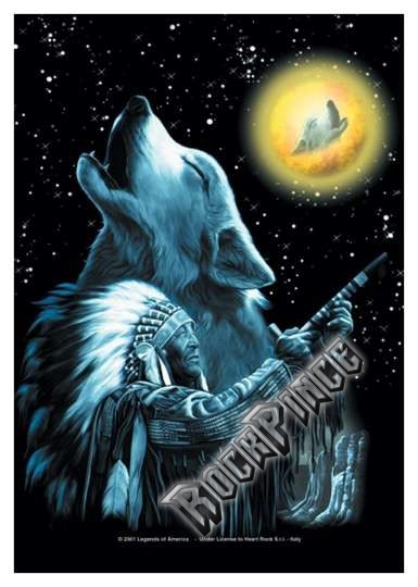 Moon Wolf - poszterzászló - POS369