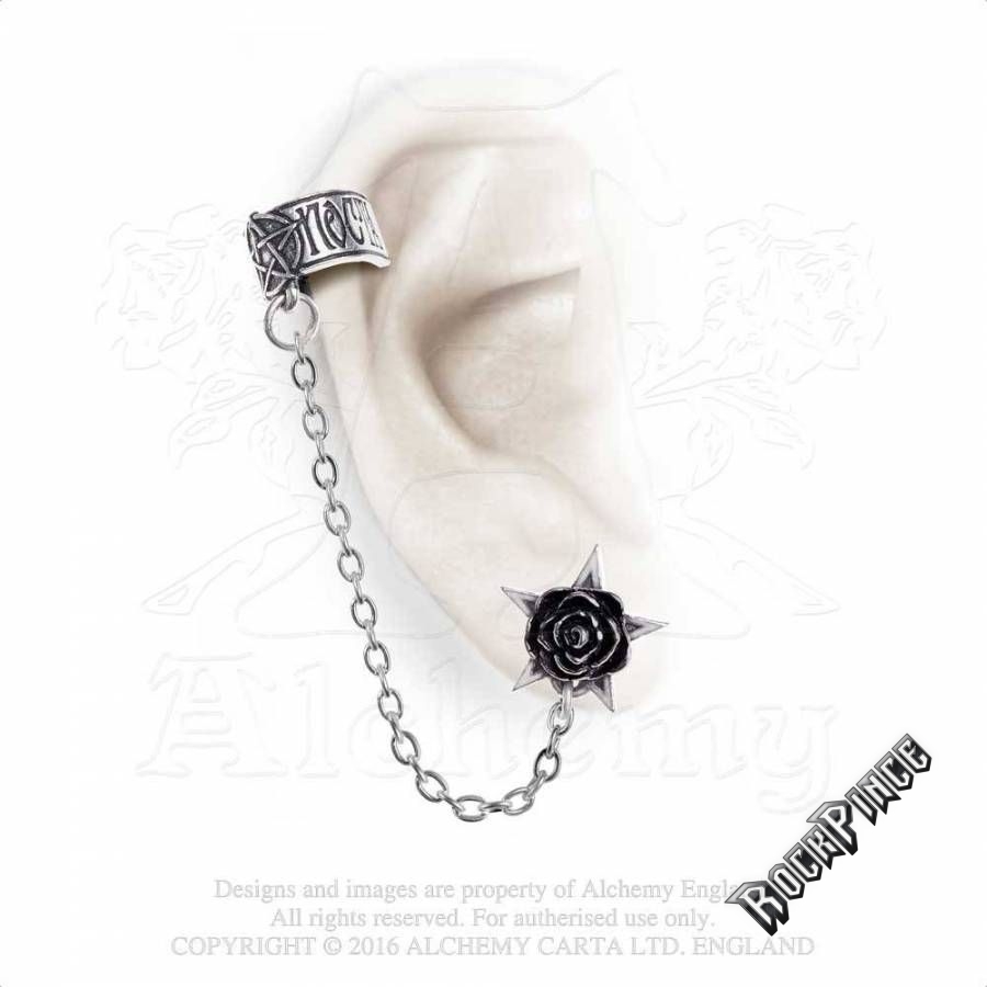 Alchemy - Rosa Nocta - fülgyűrű/füldísz E382