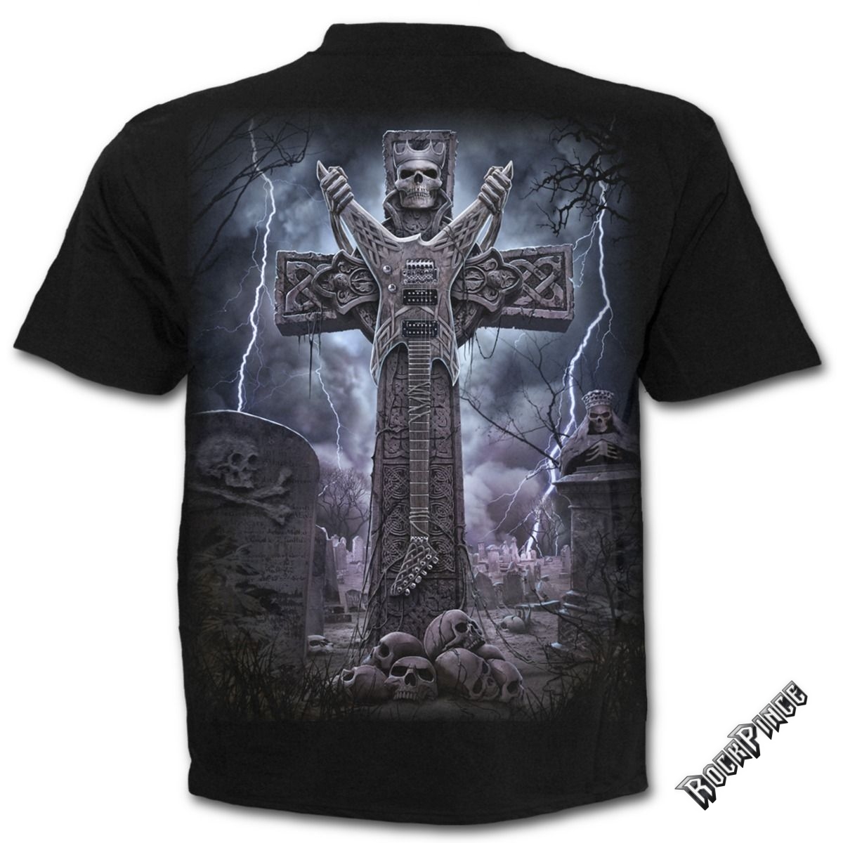 ROCK ETERNAL - T-Shirt Black - T136M101 - UNISEX PÓLÓ